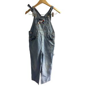 MICKEY'S STUFF- KIDS LIGHT WASH DENIUM OVERALL PANTS 100% COTTON SIZE 12